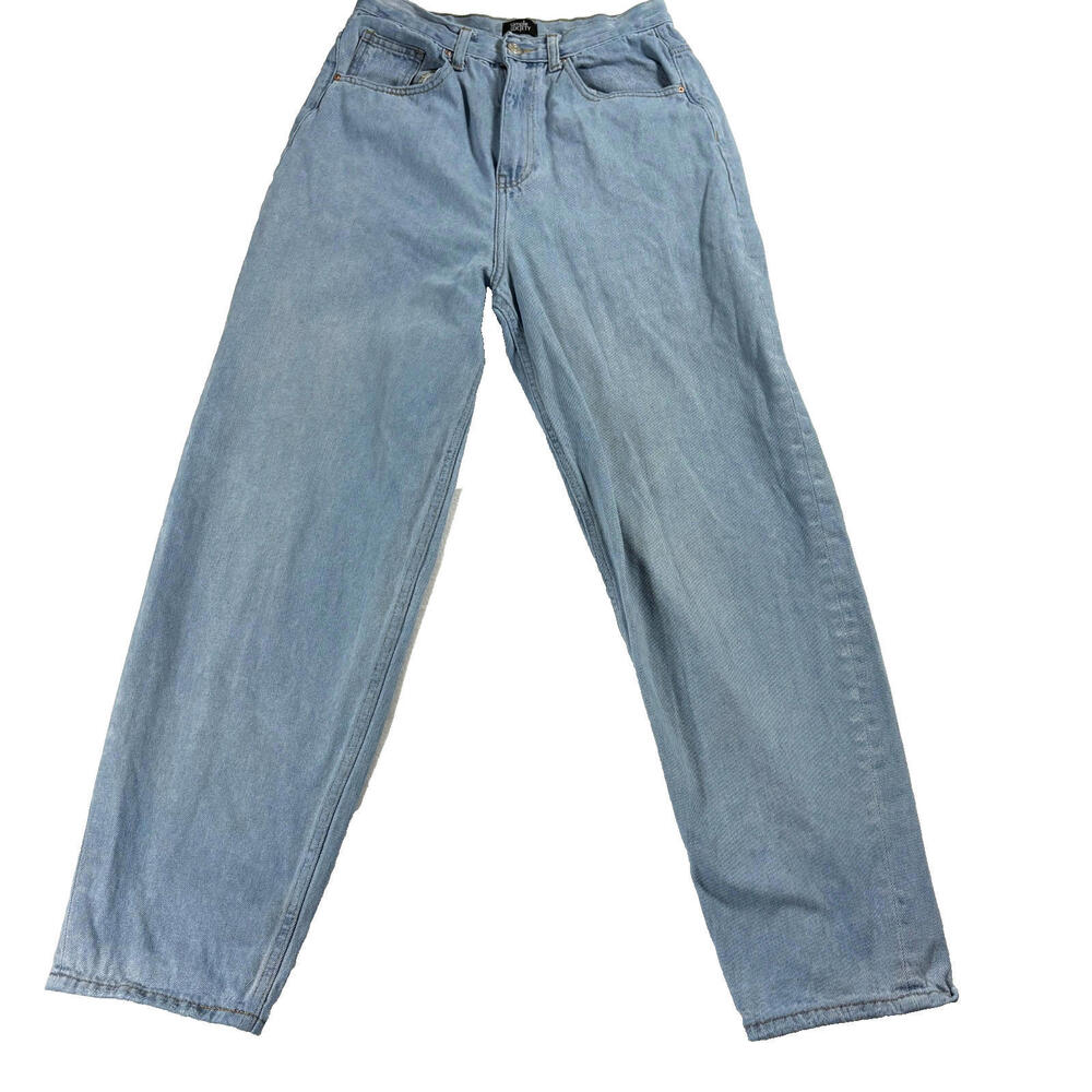 Simple Society Jeans Womens Size 5 27 Light Blue Straight Mom Y2K 90s Vintage OG